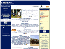 Tablet Screenshot of girondins.maxifoot.com