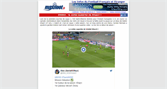 Desktop Screenshot of news.maxifoot.com